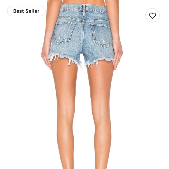 Agolde Parker Vintage Cut Off Short - Picture 2 of 14